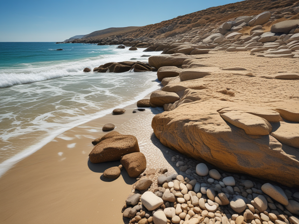 Остров Сифнос: пляж Черонисос под микроскопом